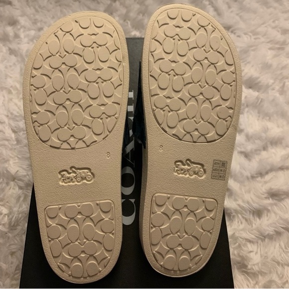 Coach Udele Pool Slides Shoes Sandals - Picture 3 of 5